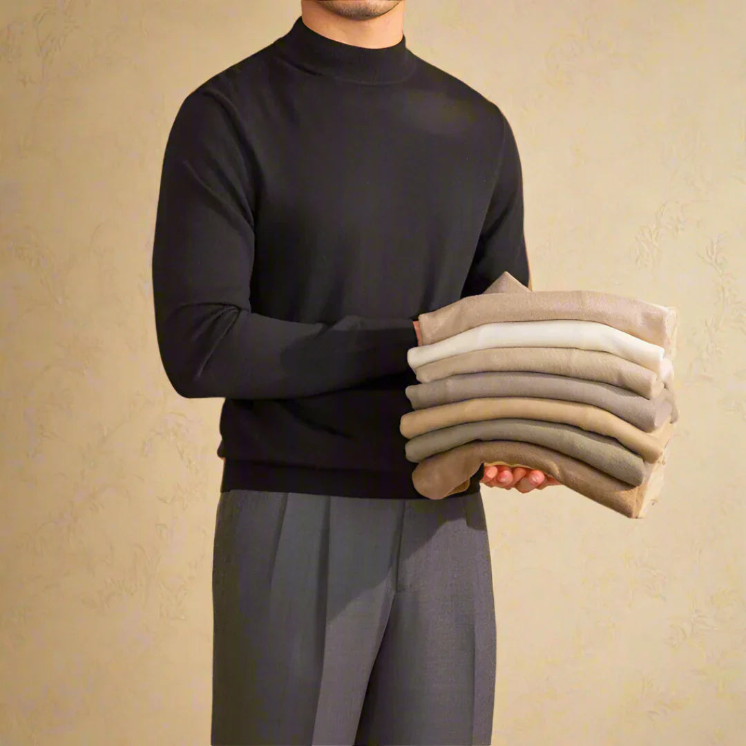 JP’s Cashmere Turtleneck Sweater