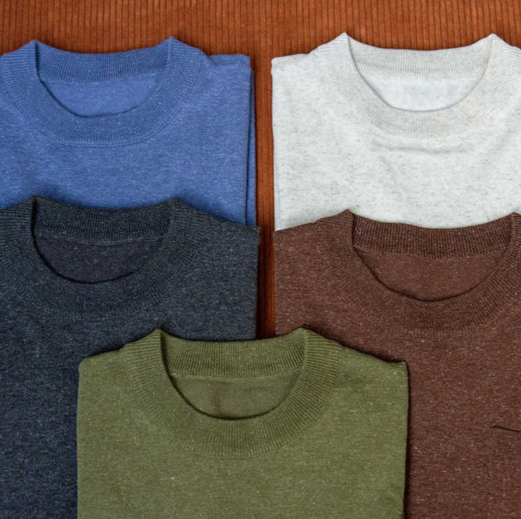 JP's Knitted Linen Blend T-Shirt