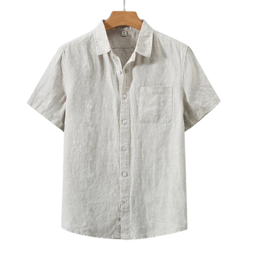 Cannes - Linen Shirt (Shortsleeve)