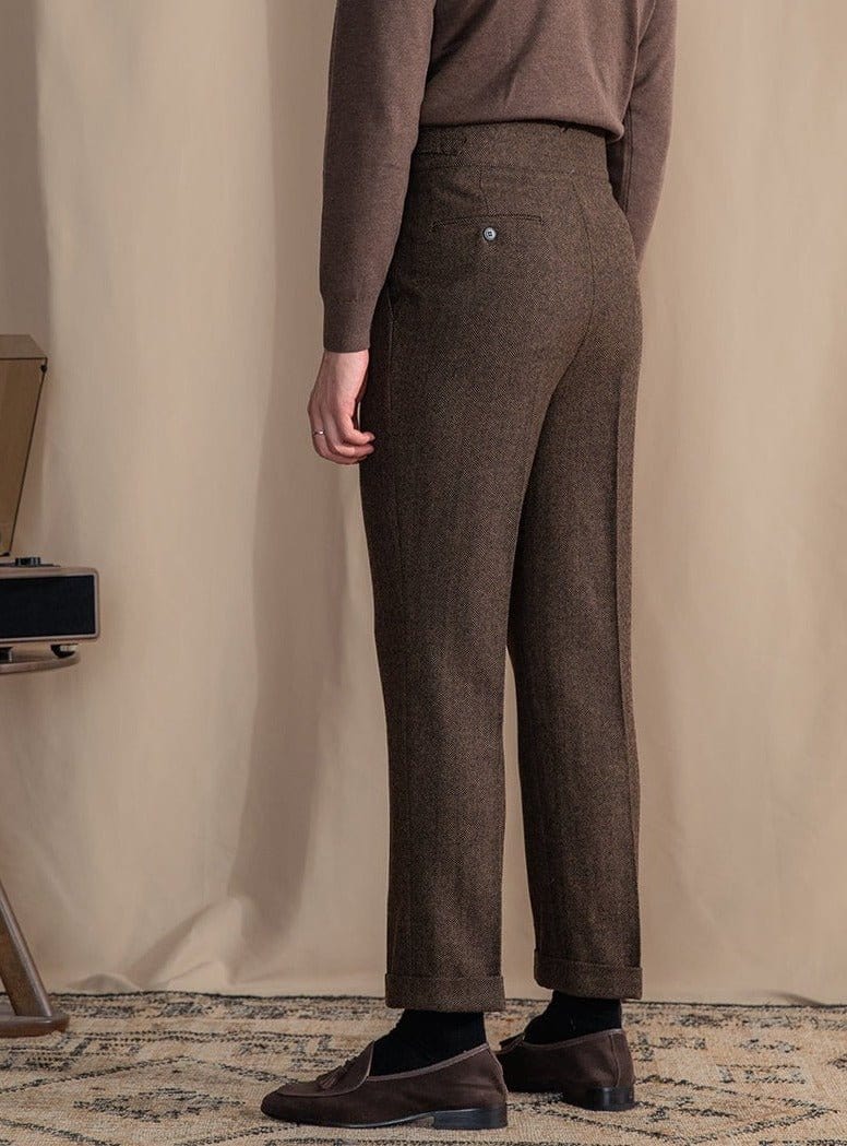 Lâ Signature - Pleated trousers