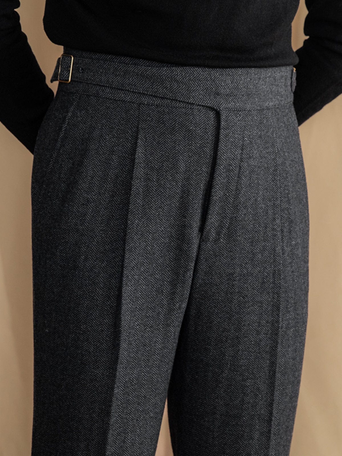 Lâ Signature - Pleated trousers