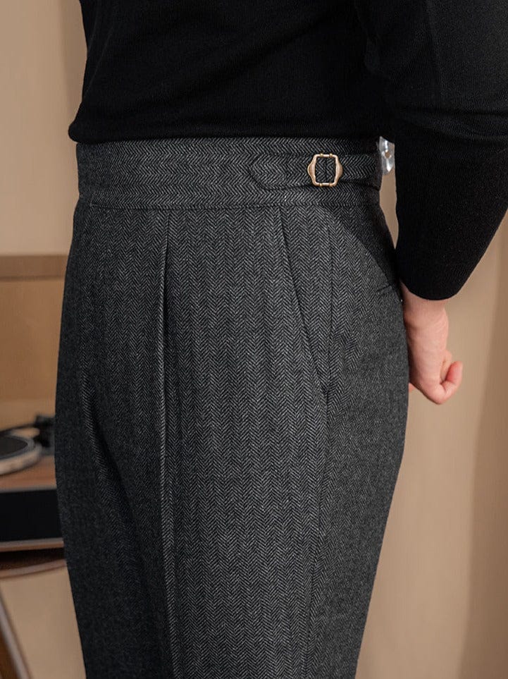 Lâ Signature - Pleated trousers