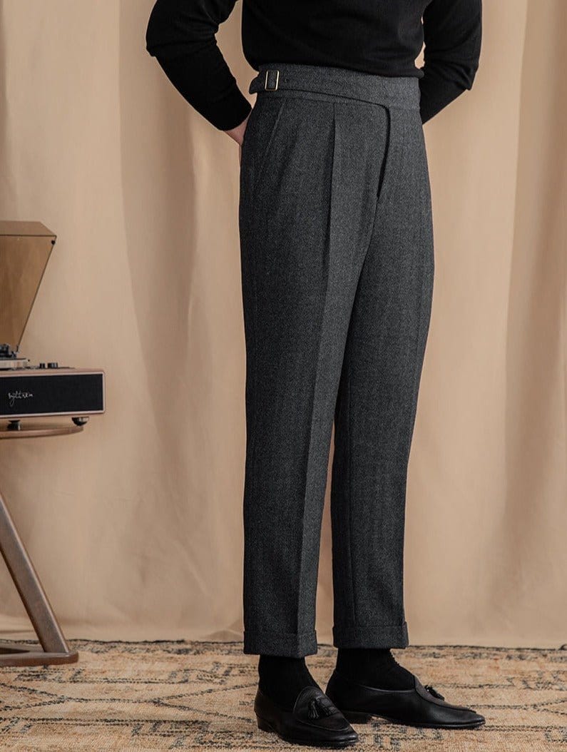 Lâ Signature - Pleated trousers