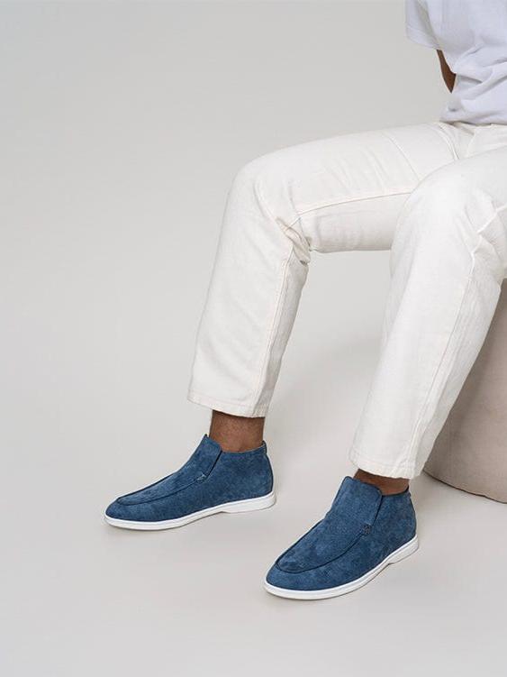 Mont Blanc- Light blue Loafer