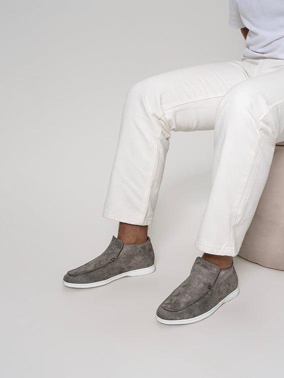 Mont Blanc- Gray Loafer