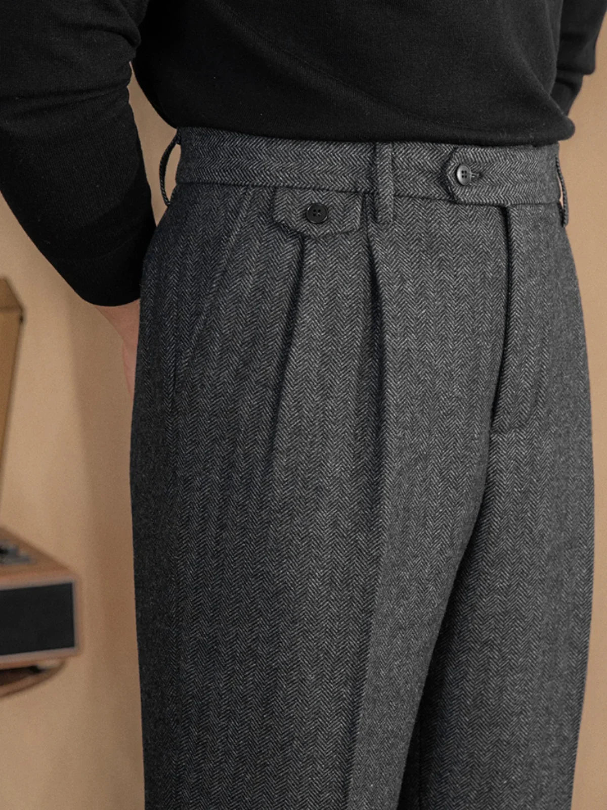 Romano Wool Trousers