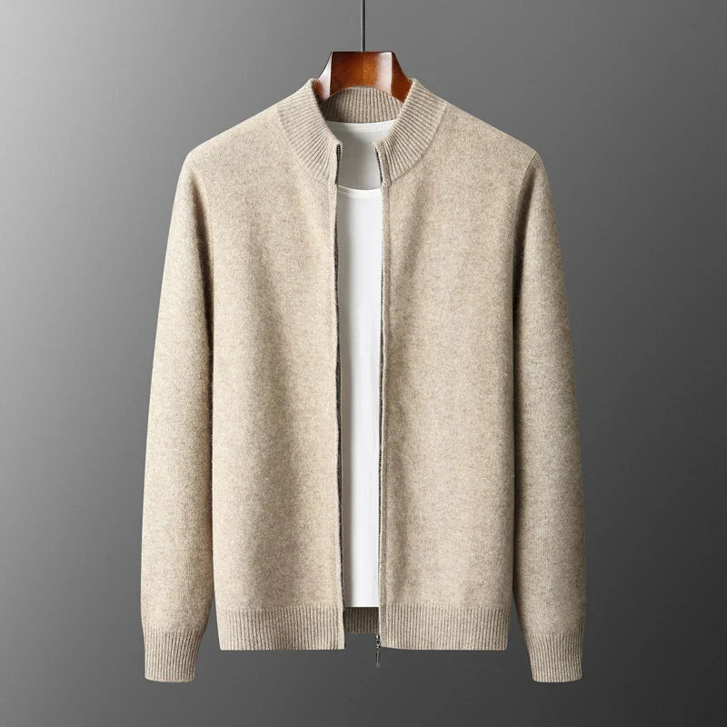 JP’s Men’s Cashmere Zip Jacket