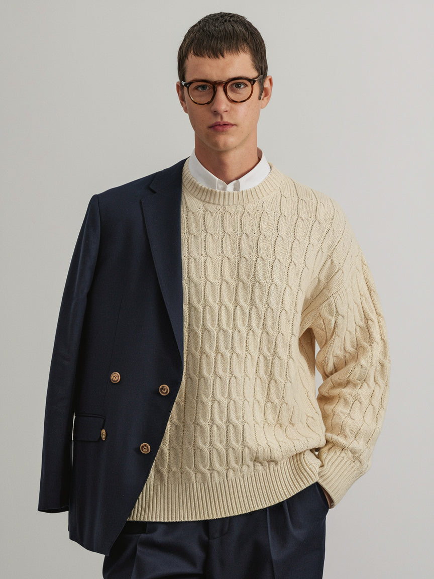 JP's Cable-knit Pullover