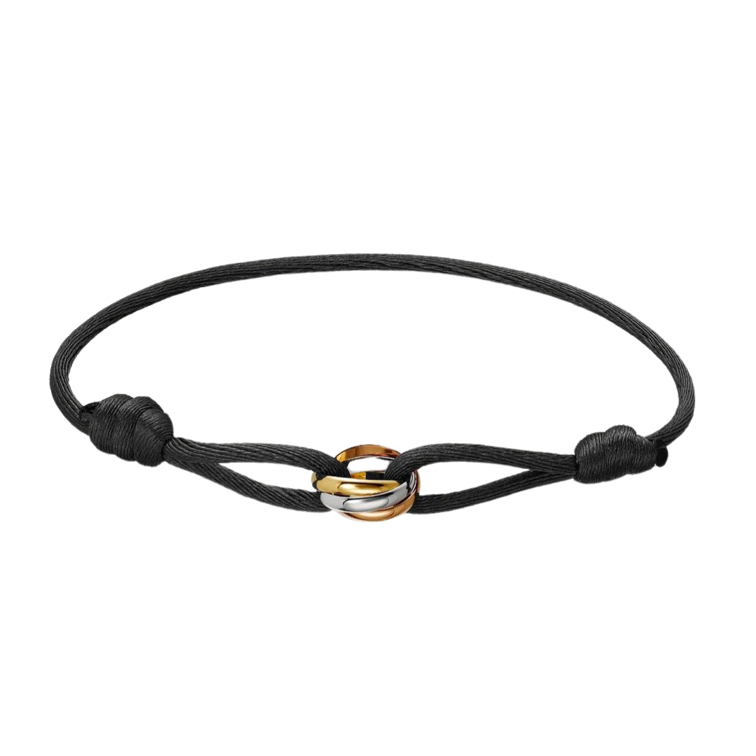 Golden trifecta bracelet